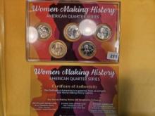 Women Making History American Quarter Series