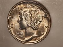 GEM! NGC 1938 Mercury Dime in Mint State 66