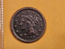 1849 Braided hair Large Cent