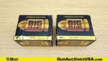 Freedom Munitions .500 S&W, .458 SOCOM Ammo. 40 Rds. in Total ; 20 Rds-350 Gr RNFP. 20 Rds.- 300 Gr