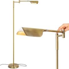 Brightech Leaf Pharmacy LED Reading Lamp, Dimmable Floor Lamp with Easy Rotation, $64.99 MSRP