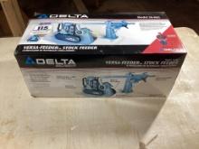 New Unused Delta Model 36-865 Versa Feeder stock feeder, 120 Volt