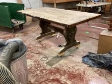 40" x 81" Worktable On Casters