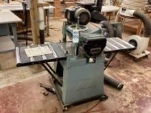 Delta DC-380 Planer, Straight Knife Head, Extension Tables, Mobile Base