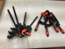 Box Lot of Clamps