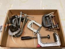 Box Lot of C - Clamps