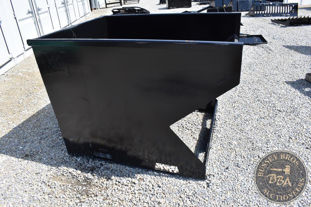 KIT CONTAINERS SKID STEER MOUNT TRASH HOPPER 27305