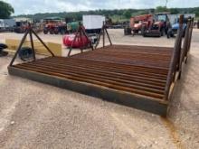 6'6'' x 16' Cattle Guard with Uprights