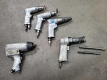 GROUP LOT OF AIR TOOLS