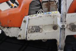 Stihl TS 350 Super Wheel Gas Powered Concrete Saw