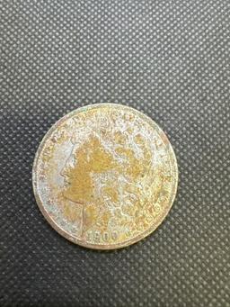 2x 1900-O Morgan Silver Dollars 90% Silver Coins 1.83 Oz