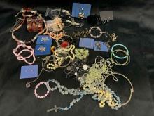 Costume Jewelry Earrings, Necklaces more