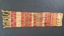 Prestige Textile for Atoni Warrior from Timor