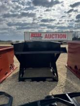 Kit Containers 2 CY Skid Steer Hopper with Fork Pockets