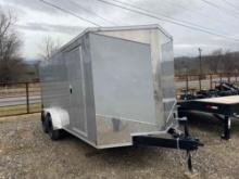NEW 2023 7x14 Enclosed Trailer