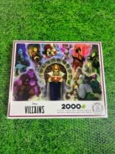 Brand New 2000 piece Disney Villains puzzle