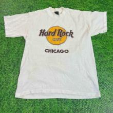 vintage single Stitch Hard rock Chicago shirt