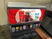 Soda Fountain Dispenser With Ice Bin