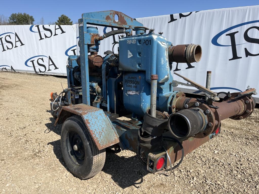 John Deere Towable Diesel Water Pump