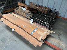 Pallet Of Shelving Cages