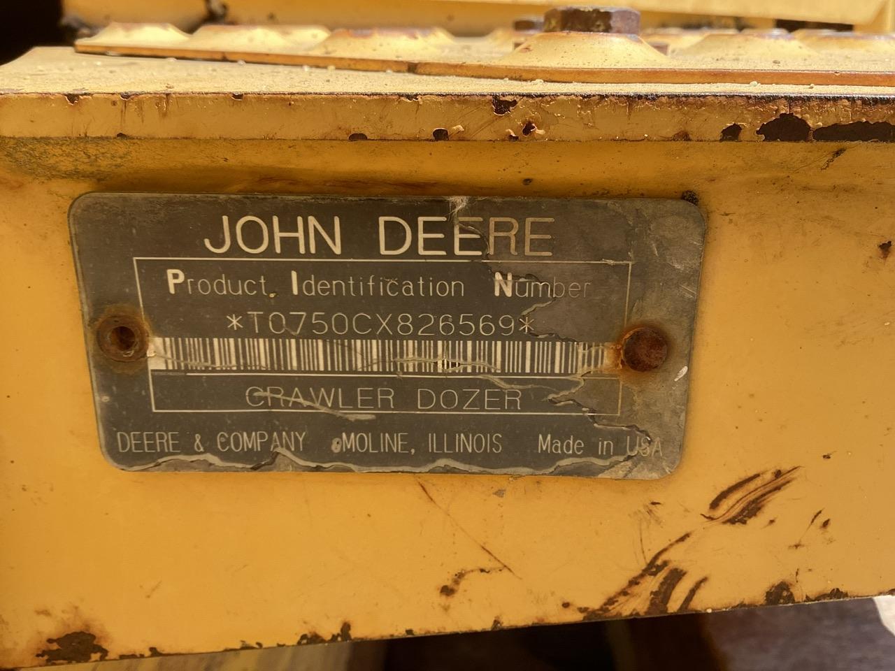Deere 750C Series 1 Dozer