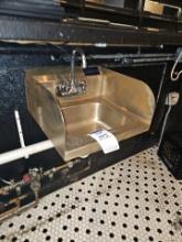 Stainless steel wall mounted hand sink 16" x 16"