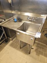 Stainless steel Vegetable sink  38" x 24"