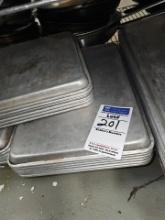Half size aluminum sheet pans