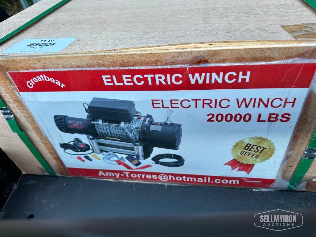 Unused 2024 Great Bear Electric Winch [YARD 2]