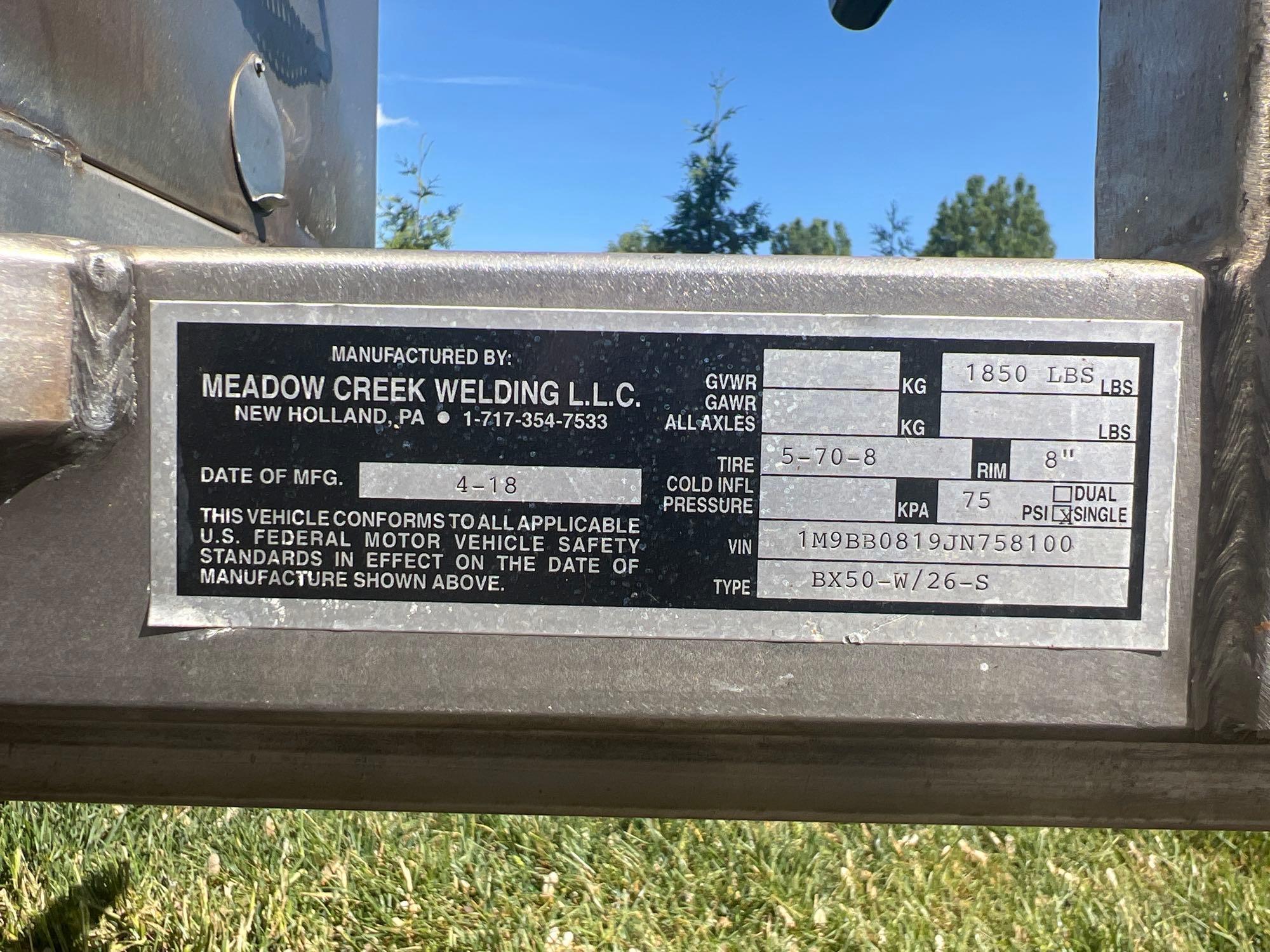Meadow Creek BX50-T, All Stainless Steel
