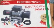 20,000 pound Electric Winch - New - Never Used