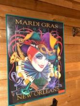 Mardi Gras New Orleans Poster