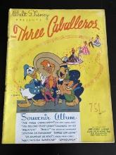 Walt Disney 1944 Three Caballeros Souvenir Album
