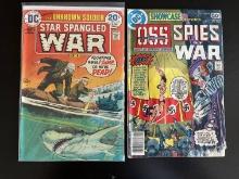 2 Issues DC Showcase presents OSS spies at war #104 & #180 DC Comics