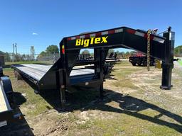 2023 BIG TEX 22GN-35-HDTS 35FT T/A GOOSENECK TRAILER HYDRAULIC DOVETAIL 12 TON