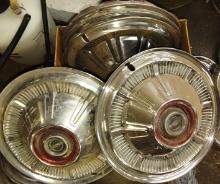 VINTAGE FORD HUBCAPS - PICK UP ONLY