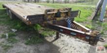 96"x24'... Tandem Dual, Tandem Axle, Air Tag Flat Bed Trailer, Pintle Hitch (NEED MORE
