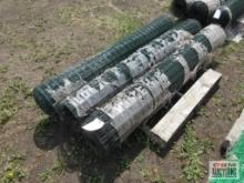 (3) Rolls Of Diggit 6' Holland Wire Mesh Fence *SOUTH