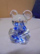 Beautiful Art Glass Bear Paperweight
