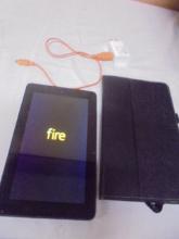 Amazon Fire Tablet w/ Case & Charger
