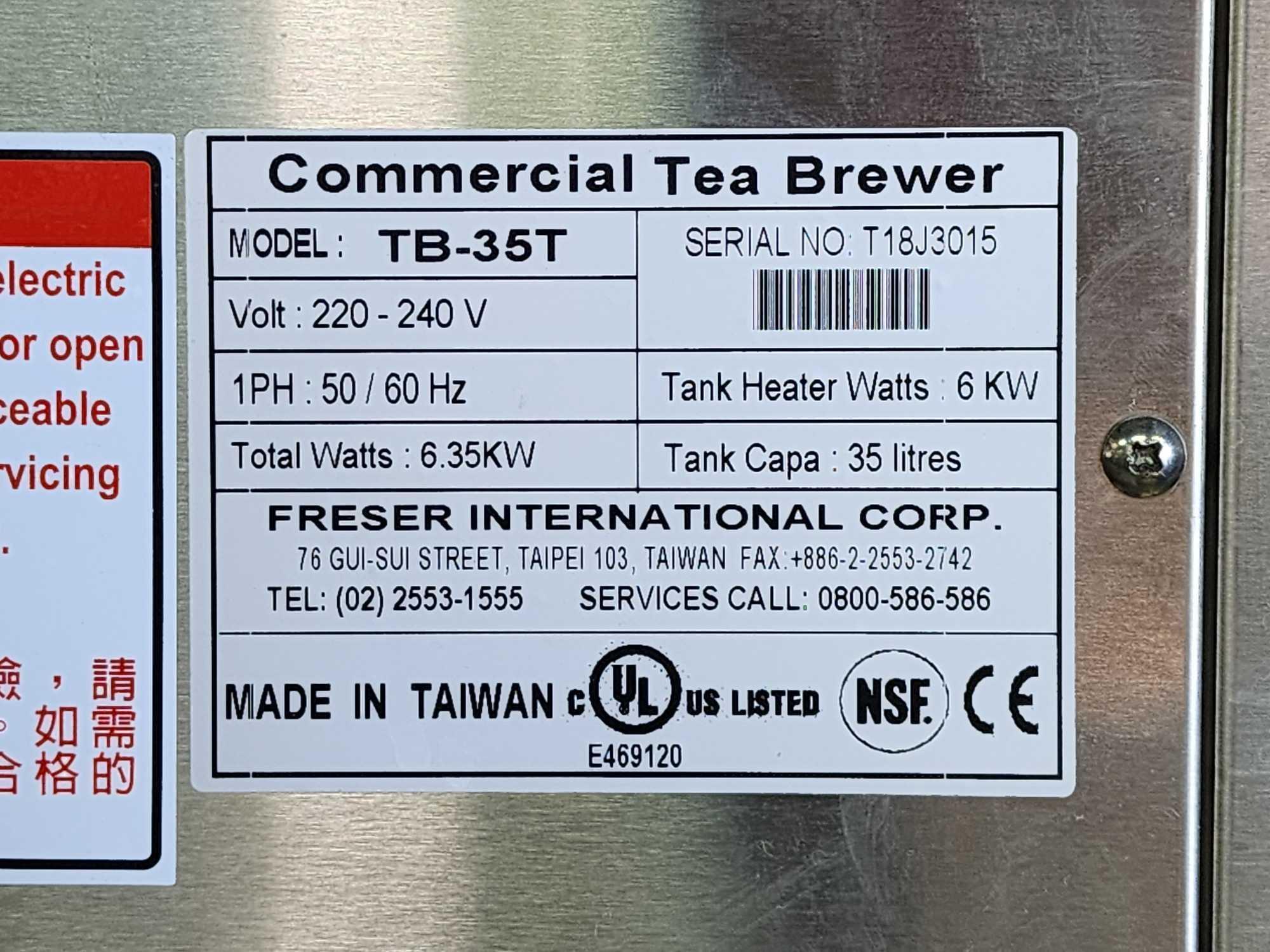 Freser Intelli Tea Programmable Tea Brewer