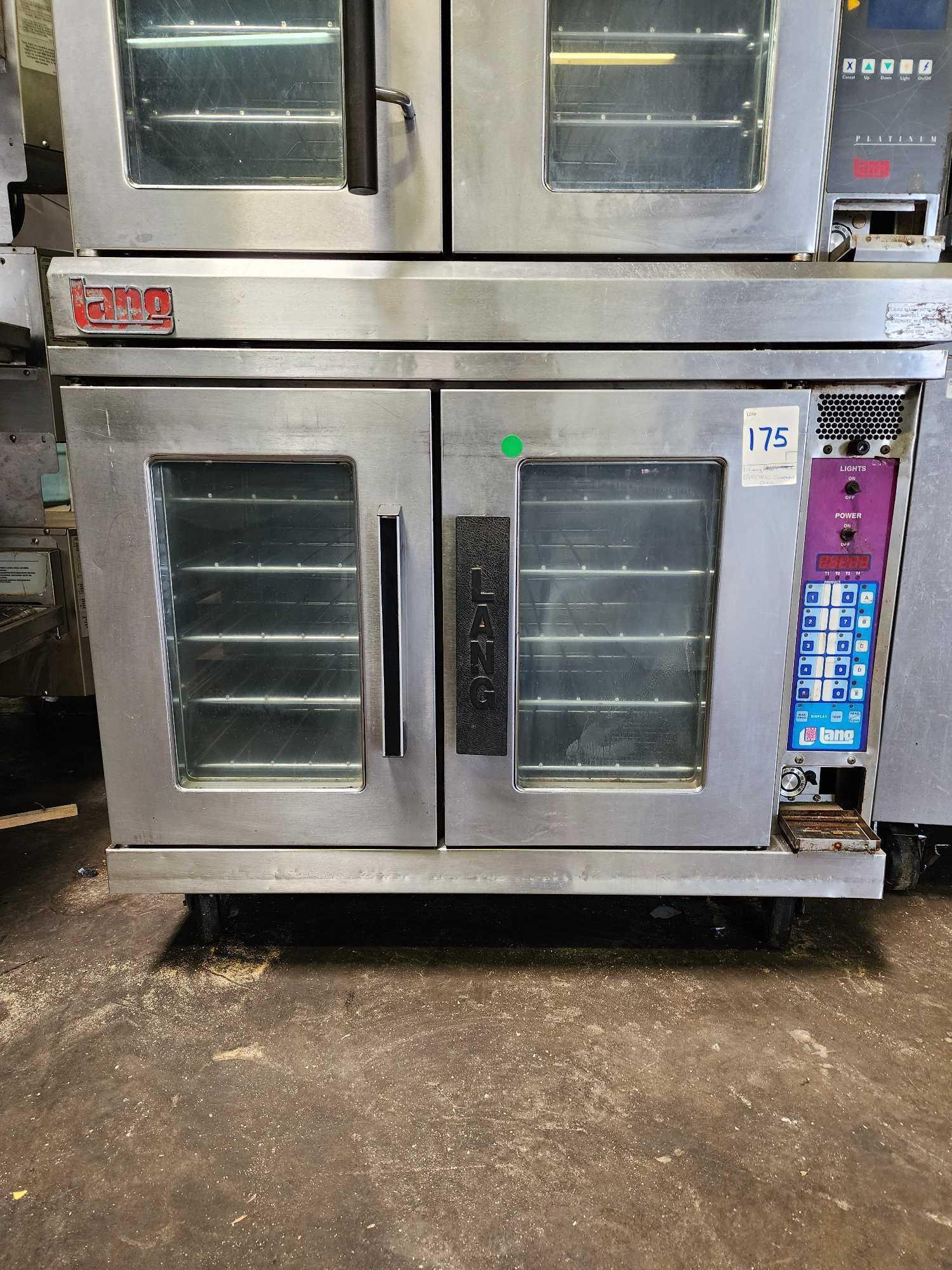 Lang Double Electric Convection Oven AS IS