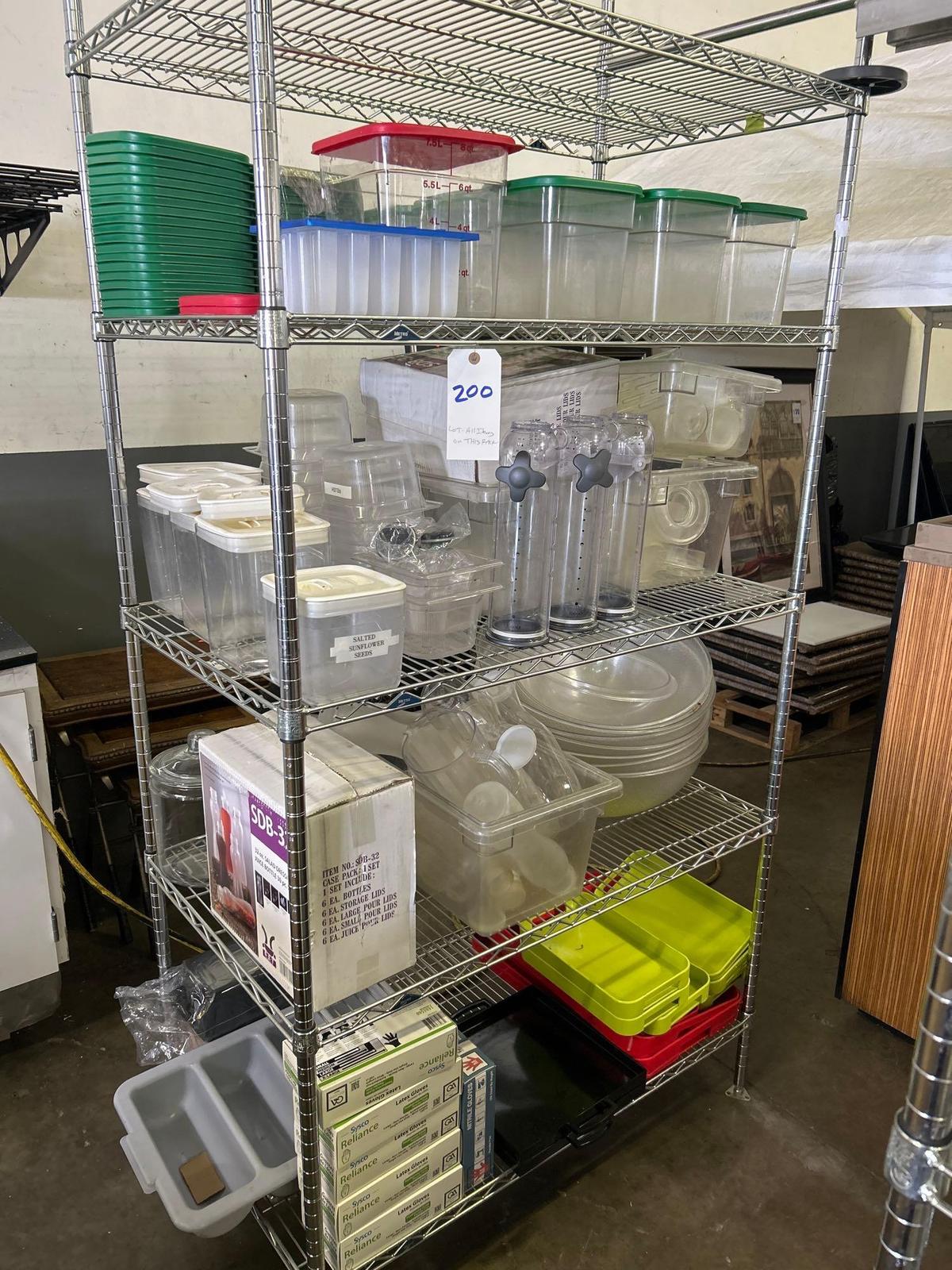 Lot - All Items on this Rack