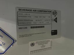As Is Beverage Air 2 Glass Dr. Refrigerator NOT WORKING