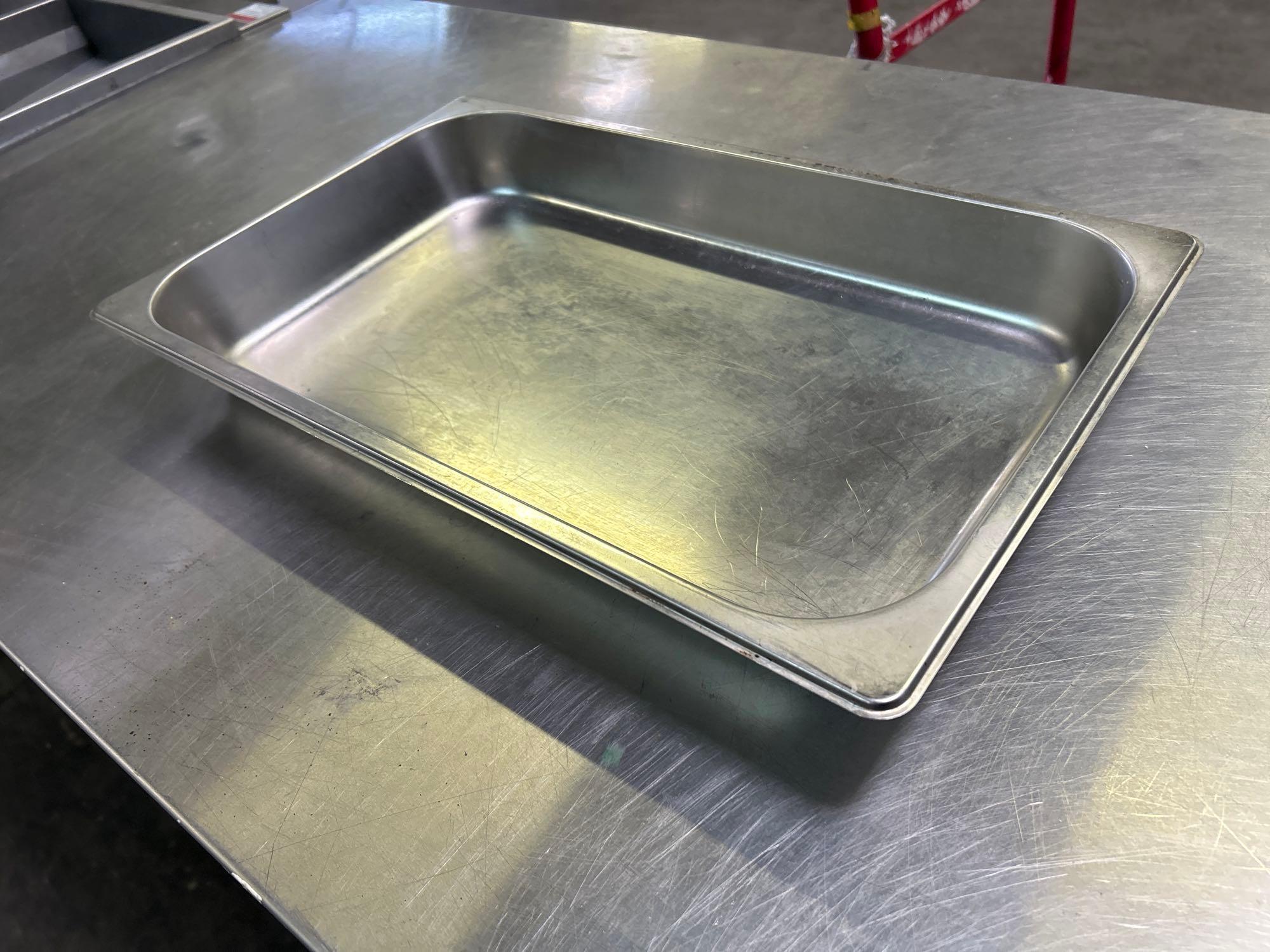 Full Size x 2 in. Stainless Steel Pans