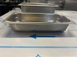 Assorted Third Size Stainless Steel Food Pans