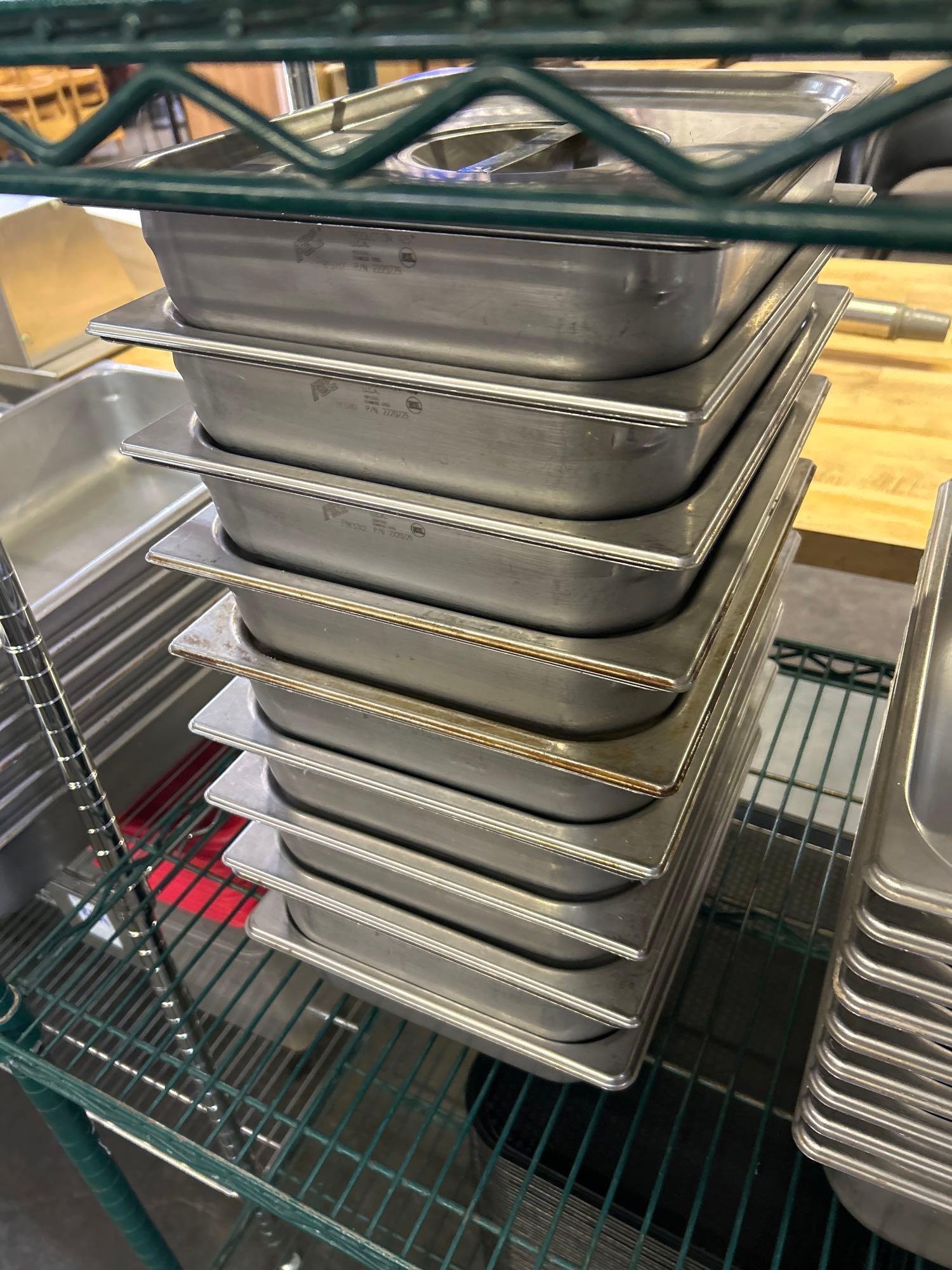 Half Size Stainless Steel Food Pans with Lids