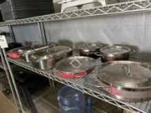 Lot of Assorted Stainless Steel Cookware