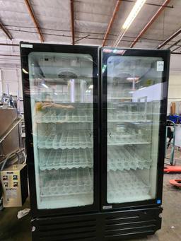Imbera 2 Glass Door Merchandiser Refrigerator