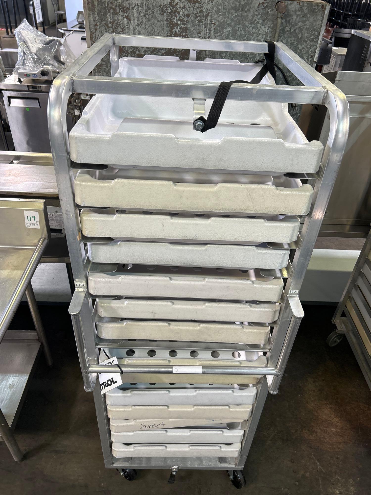 Custom Aluminum Bakery/Food Racks on Casters